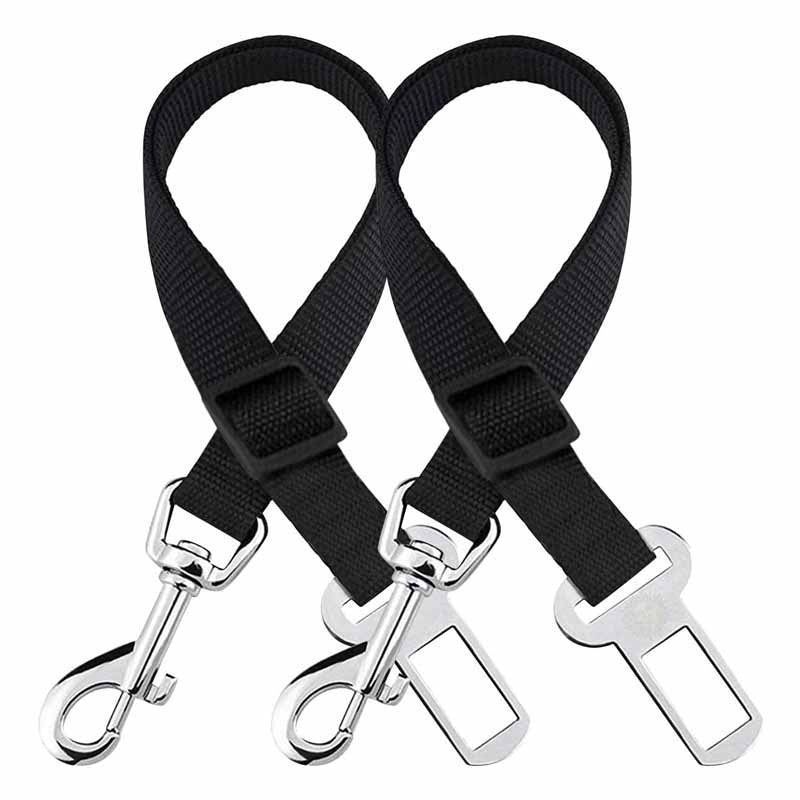 Pet Car Safety Leash for Dogs – Seatbelt Attachment for Car Rides