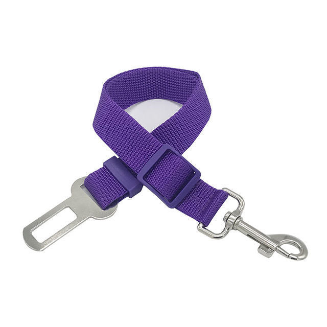 Pet Car Safety Leash for Dogs – Seatbelt Attachment for Car Rides