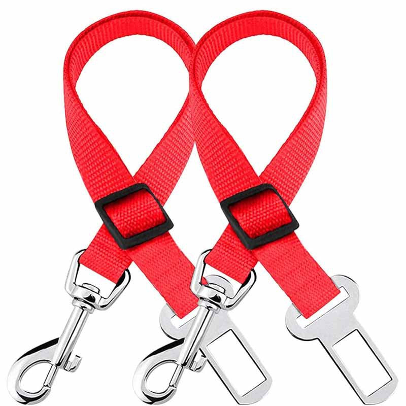 Pet Car Safety Leash for Dogs – Seatbelt Attachment for Car Rides